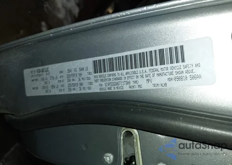 2016 Dodge Journey Crossroad Plus z USA, uszkodzony, nr VIN 3C4PDDGG0GT117300